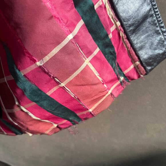 Vintage Carl W. Herrmann Persian Lamb Fur Coat w/ Leather Trim & Brass Hardware - Picture 14 of 16